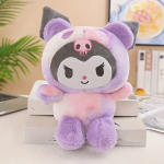 Hello Kitty Kawaii Kuromi & Cinnamoroll Pehme M&auml;nguasi - 25cm Anime Padi M&auml;nguasi., Kulomi