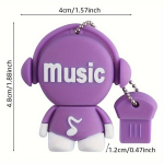 USB pulk Robootika Mudel USB M&auml;lupulk 16GB 32GB 64GB 128GB, Geltona