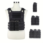 Molle Tasku Ajakiri Kott 1000D Nailon &Uuml;ksik/Topelt/Kolmekordne Ajakiri Tasku., CP spalva