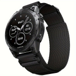 Nutikell 22mm 26mm Kiire Sobivuse Vastupidav Nailon Spordikellarihm Garmin Fenix jaoks, Žalioji armija