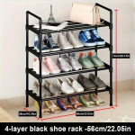 1 tk Reguleeritav Metallist ja Plastikust Jalan&otilde;ude Hoidik, 6-24 paari ถอนmotivatsiooni รองเท้า, 4 sluoksniai - 56 cm / 22,05 colio