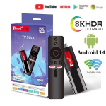 Digiboks Android 14 TV Stick TV98 ATV mini-teleri kasti tugi 8K 4K video BT5.0 2.4G 5G, 2G 16G
