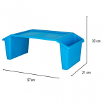 S&uuml;learvuti t&ouml;&ouml;laud koos korraldajaga sinises v&auml;rvitoonis