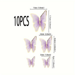 Tordikaunistused liblikas, 10 tk,, Violetinė (10 vnt.)