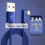 MFi Sertifitseeritud Kiire Laadimine USB-Kaabel iPhoneile, Mėlyna