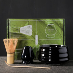 Matcha teekomplekt, 4 tk, must, juoda