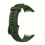 1tk Silikoonist Randmerihm Huawei Band 6/Pro 6 Jaoks, Tamsiai žalia