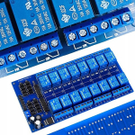 Releemoodul Rosfix 16-kanaliline &ndash; Ootiliselt isoleeritud, &Uuml;hildub Arduino, T&ouml;&ouml;pinge 5V