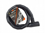 Jalgratta turvakinnitus Walfort Snake Lock BLACK
