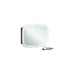 Peegelkapp Vasagle, 13,5 x 80 x 59,6 cm, tintmust