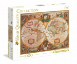 Pusle Clementoni High Quality Old Map, 1000- osaline