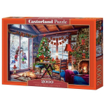 Pusle Castorland Christmas Cottage, 2000 tk