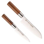Satake Masamune Uniw k&ouml;&ouml;ginugade komplekt + Santoku universaalnuga