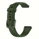 Pehme Silikoonist Kellarihm Huawei Band 7 Jaoks, Sportlik Kiirkinnitusega Asendusrihm, Kellatarvikud variant-102385, Žalioji armija