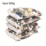 500g Akvaariumi Filtrimeedia Komplekt - Keraamilised R&otilde;ngad, Aktiivs&uuml;si, Biopallid & Tasuta V&otilde;rgukott.