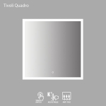 Peegel LED Tivoli Quadro, 80x80
