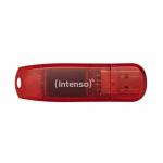 Intenso Rainbow Line Cl&eacute; USB 128 GB punane (l&auml;bipaistev) 3502491 USB 2.0