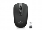 REAL-EL RM-350 W Juhtmevaba Hiir (Must)