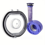Dyson V7/V8 juhtmeta tolmuimeja tarvikute komplekt - vastupidav eelfilter, j&auml;relfilter ja tihendusr&otilde;ngaste komplekt.