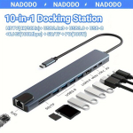 USB-C Jaotur 10-&uuml;hes Adapter MacBook Pro jaoks