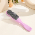 Kamm lokkis juustele kujundamiseks (Classic Hair Brush, 9 rida), Violetinė