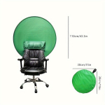 Roheline Taust Portatiivne Veebikaamera Tooli Taust.