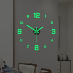 Loov Helendav Seinakell Digitaalne Kella - DIY Vaikne Seinakell.