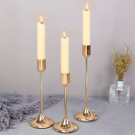 3tk Moodne Raudk&uuml;&uuml;nlajalg Pulmadeks ja Peoks, Rose Golden