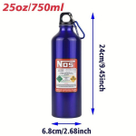 16.91oz 1tk Alumiiniumisulamist L&auml;mmastiku Veepudel, Jalgratta Tarvikud, Spordi V&auml;listingimustes M&auml;giratta Veepudel, Mėlyna (750 ml)