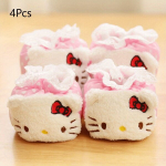 Sanrio Hello Kitty & Melody Pehmekate Toolijalgade Katted - Armas Multifilm M&ouml;&ouml;blikaitsed Koduseks Dekoratsiooniks, Kitty