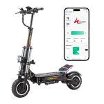 Elektriline t&otilde;ukeratas Halo Knight T107 Pro 11'', must