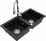 Graniidist k&ouml;&ouml;givalamu Mexen Mario koos segisti ja sifooniga, Black+Chrome