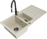Mexen Andres graniitvalamu 1,5-kauseline n&otilde;rutiga ja k&ouml;&ouml;gisegistiga Savita, beež - 6515-69-672601-70