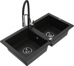 Graniidist k&ouml;&ouml;givalamu Mexen Mario koos segisti ja sifooniga, Black+Black/Chrome