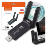 USB 3.0 WiFi 1300Mb 5 Ghz v&otilde;rguadapter Zenwire WD-4605AC