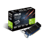 Videokaart ASUS videokaart GeForce GT730 2GB DDR5 PCI 2.0 64BIT DVI-D HDMI HDCP