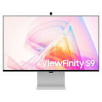 Samsung ViewFinity S90PC 27-tolline 5K Ultra HD LCD Monitor, Silver - Professionaalne IPS Ekr&auml;&auml;n Graafiline Disain, Sisseehitatud K&otilde;larid ja Kaamera, USB Hub, K&otilde;rguse Reguleerimine