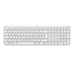 Logitech klaviatuur Signature Slim K950 US (W), valge