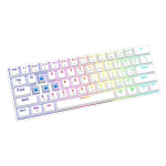 Savio klaviatuur Keyboard Whiteout X2 sinine Outemu