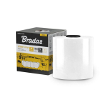 Silo m&auml;hisfoolium Bradas SILAGE WRAP FOIL, 0,25x1800m, valge
