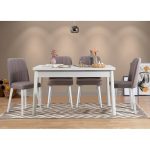 S&ouml;&ouml;gilauakomplekt(5osa),120x77x75cm,47x89cm,valge,hall