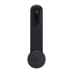 Magnetic car phone holder Baseus with wireless charger (black)