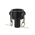 Liitmik Bradas CAMLOCK T&uuml;&uuml;p C 2'' voolikule 1 1/2'' - PP