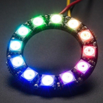 Diode &fnof;e asigɛ - RGB LED Adafruit NeoPixel 37mm.