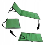 Kokkupandav rannalamamistool, 160x51 cm, roheline