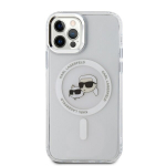 Coque Magsafe - KARL LAGERFELD - iPhone 12 / 12 Pro - L&auml;bipaistev - IML K&CH - Optimaalne kaitse