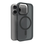 Puro Daylight MagSafe musta silikoonist &uuml;mbris iPhone 16 Pro jaoks