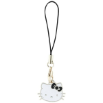 Hello Kitty zawieszka HKCPMKHK Phone Strap czarny|black Charm Kitty Head