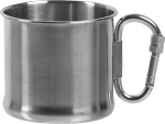 500ML S/STEEL KARABINER CUP
