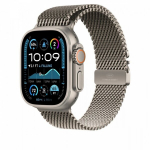 Apple kellarihm Watch Natural Titanium Milanese Loop 49 mm - M